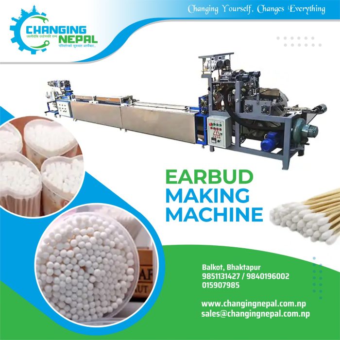 Ear Bud Making Machine